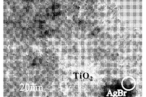 利用類微乳體系合成AgBr-TiO2納米異質結構光催化劑的方法