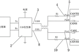 氫燃料電動車的CAN通訊終端電阻模塊