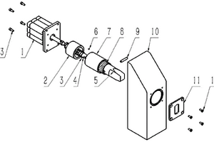 重卡換電側插式鎖止機構