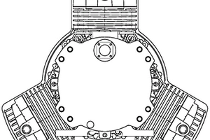 三缸無油活塞空壓機