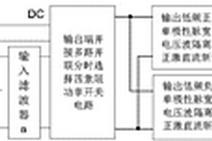 并聯分時供電正激直流斬波型單級多輸入高頻環節逆變器