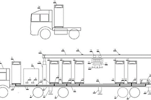 充電換電一體移動電池電動換電車
