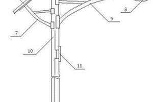 帶轉經筒的藏式風光互補路燈