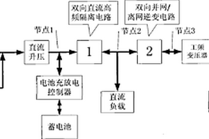 雙向交直流多電源多負載安全隔離微電網系統