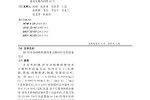 銅、鋇參雜磷酸鐵鋰納米正極材料及其制備方法