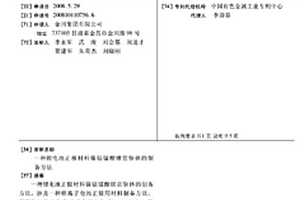 鋰電池正極材料鎳鈷錳酸鋰前驅體的制備方法
