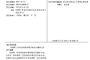 金屬鋰二次電池的泡沫鋰負極及其制備方法