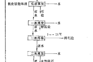 自鹵水中同時沉淀硼鋰的方法