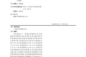 航空用鋰鋁合金