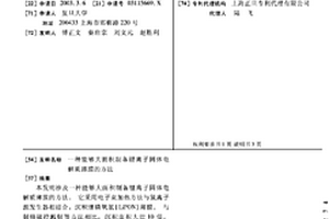 能够大面积制备锂离子固体电解质薄膜的方法