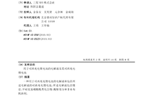 用于可再充电锂电池的电解液及其可再充电锂电池