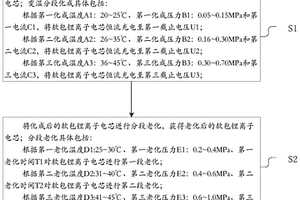 軟包鋰離子電池的化成、老化聯合方法及軟包鋰離子電池