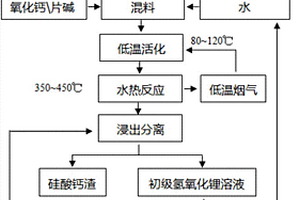 高溫水熱處理鋰云母生產氫氧化鋰的方法