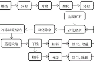 用鹽湖礦石與鋰聚合物混合生產氫氧化鋰的工藝