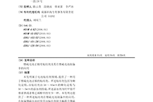 鋰硫電池正極用粘結劑及其在鋰硫電池制備中的應用