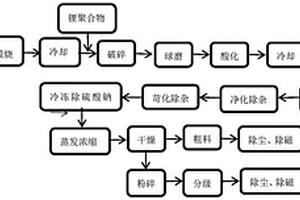 用鋰輝石和鋰聚合物生產單水氫氧化鋰的工藝