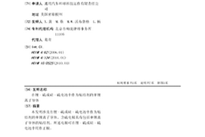 在鋰-硫或硅-硫電池中作為粘結劑的單鋰離子導體