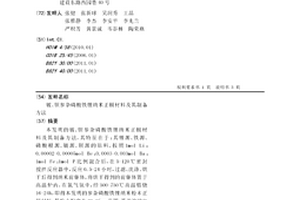 鈹、鋇參雜磷酸鐵鋰納米正極材料及其制備方法