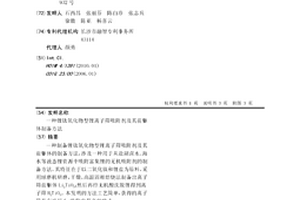 鋰鈦氧化物型鋰離子篩吸附劑及其前軀體制備方法