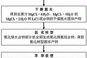 從高鎂鋰比鹽湖鹵水中提取鋰鹽的方法