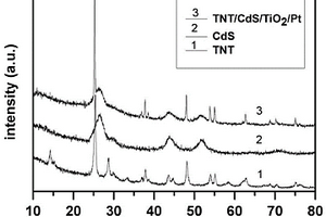 TNT/CdS/TiO<sub>2</sub>/Pt核殼結構納米管及其制備方法
