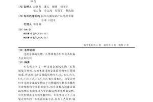 過渡金屬硫化物/石墨烯復合材料及其制備方法和應用