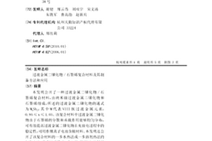 過渡金屬二銻化物/石墨烯復合材料及其制備方法和應用