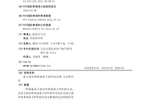 離子液體納米級離子材料組合物、方法和應用