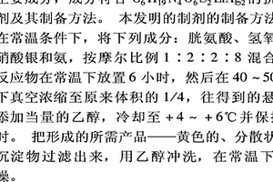 可溶于水、以銀的化合物和胱氨酸為主要成分、具有抗病毒活性的制劑及其制備方法