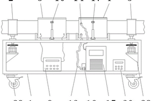 具有冷卻機構的極耳自動成型機