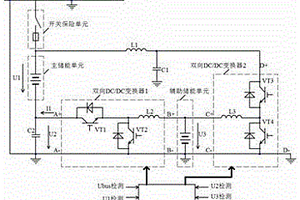 港口吊機儲能型再生制動能量回收結構