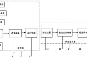 仿生魚的無線供電裝置系統