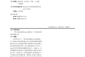 大比表面積SnO2納米晶/C片狀復合材料的制備方法