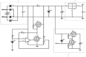 用于故障指示器的快速能量收集的電路及方法