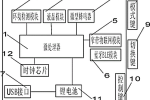 水質監測巡視智能手表及使用方法