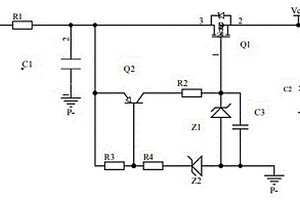 簡易帶欠壓保護的穩壓電源電路