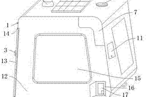 可移動太空艙型醫用生物倉