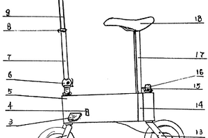 輕便多功能折疊電動車