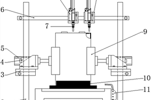 新型電池注液孔密封膠釘高度檢測機構
