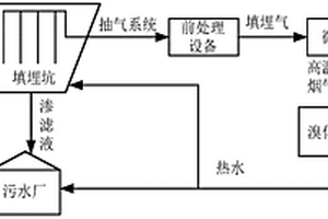 垃圾污泥混合填埋氣發電系統