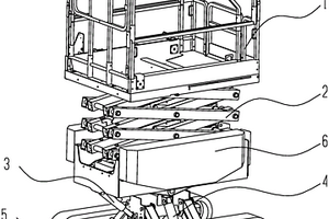 可雙向調平的履帶式剪叉高空作業車