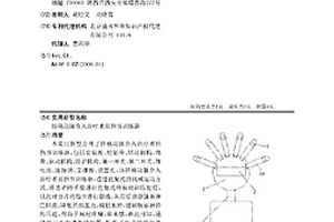 經橈動脈介入治療術后指節訓練器