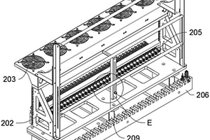 用于動力電池針床的電極機構