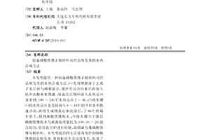 制備磷酸鐵鋰正極材料可控晶格發育的水熱合成方法