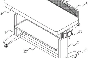 具有升降功能的鋰電池生產加工用工作臺