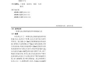 鋰電池正極的錳基材料的制備方法