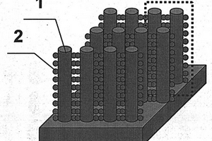 鋰離子電池用硅納米線-富勒烯綜合體負極材料及其制備方法