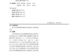 鈦、鋇參雜磷酸鐵鋰納米正極材料及其制備方法