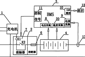 礦井電機車磷酸鐵鋰動力供電裝置