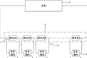 給串聯鋰電池組中的單體電池充電裝置